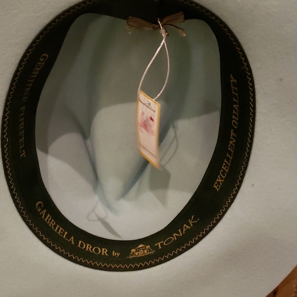 Felt Hat Fedora (light blue) - Picture 3 of 5